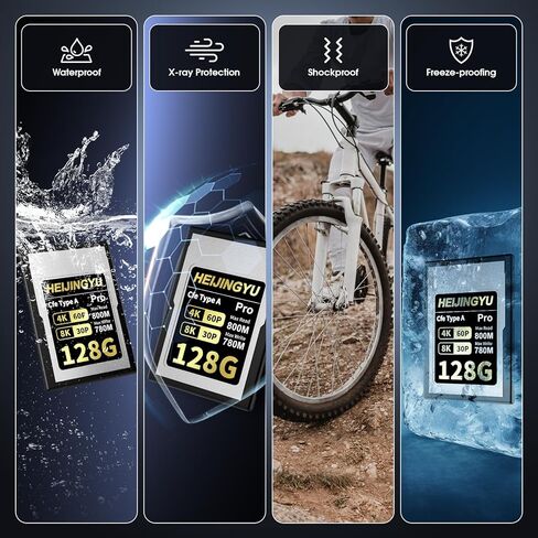 512GB CFexpress 4.0 Type A Memory Card, Up to 1750MB/s Read Speed and 1750MB/s Write Speed for 4K 120P, 8K 30P Recording for Alpha & FX Cameras in Saudi Arabia