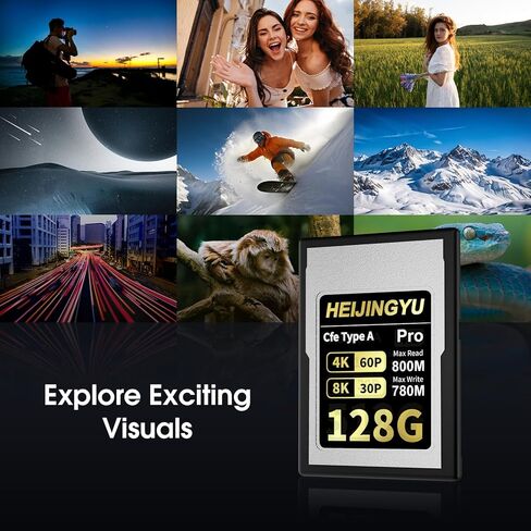 512GB CFexpress 4.0 Type A Memory Card, Up to 1750MB/s Read Speed and 1750MB/s Write Speed for 4K 120P, 8K 30P Recording for Alpha & FX Cameras in Saudi Arabia
