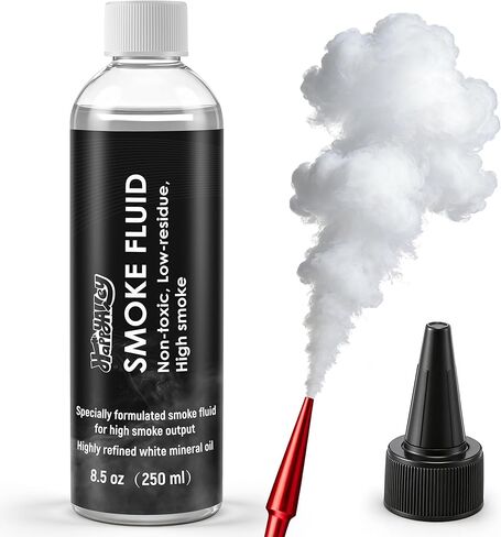 Smoke Fluid for Automotive Diagnostic Machine Pressure & Vacuum Testers,8.5oz Liquid Smoke Refill Designed for Automotive Test, High Density Non Toxic Mineral Oil Liquid for EVAP Intake Exhaust,1 Pack in Saudi Arabia