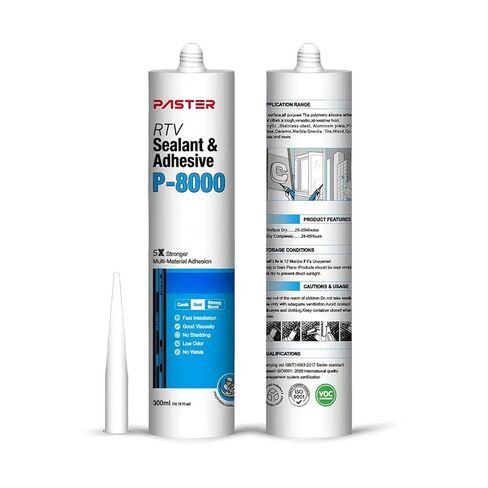 P-8000 Glue Acrylic and Metal Mixed Adhesive High-Viscosity Neutral Silicone Environmentally Adhesive-300ml in Kuwait