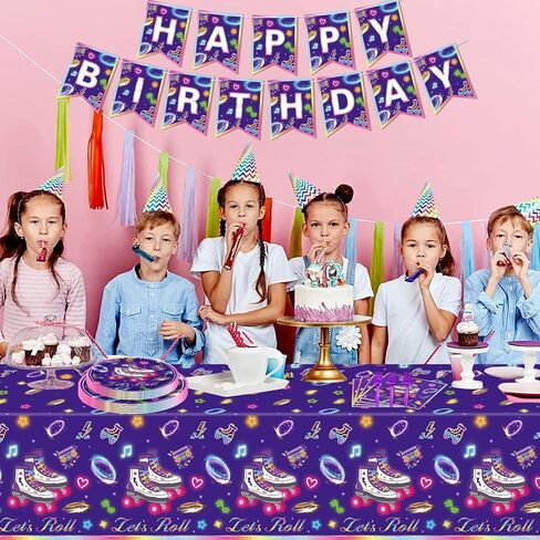 160 حزمة من لوازم حفلات التزلج على الجليد من Let's Roll لوازم أعياد الميلاد، مجموعة أدوات مائدة لحفلات التزلج على الجليد لتزيين حفلات التزلج تحت عنوان 40 قطعة in Kuwait