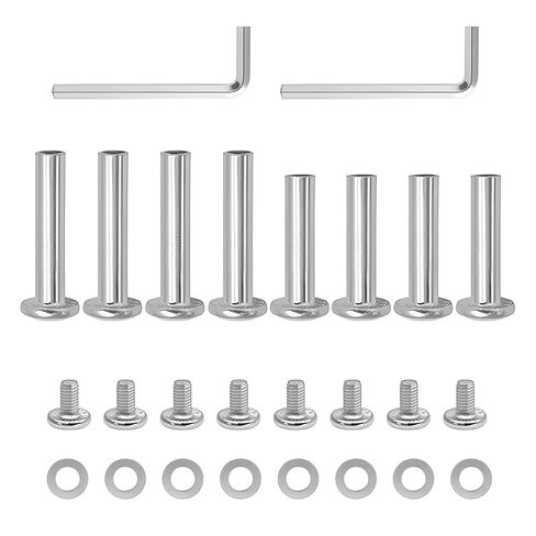 8PCS Inline Skate Wheel Axles, 6mm OD Hex Socket Screws (30mm & 35mm) with Installation Tool, Roller Blades Replacement Skate Hardware Repair Kit in Saudi Arabia