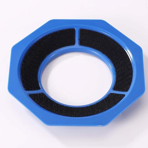 2pcs Bowling Sandpaper Holder, Universal Polishing Sanding Pad Stand with Sponge Sandpaper & Hook-and-Loop Fastener Surface Maintenance Clean Display Tool for Better Bowling Reaction in Saudi Arabia