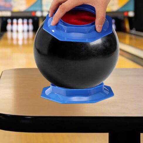 2pcs Bowling Sandpaper Holder, Universal Polishing Sanding Pad Stand with Sponge Sandpaper & Hook-and-Loop Fastener Surface Maintenance Clean Display Tool for Better Bowling Reaction in Saudi Arabia