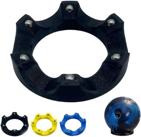 Bowling Ball Spinner Stand - 360°Smooth Rotating Ball Cup Holder,Balls Cleaner Rotation Cup Rotating Holder Ring,Universal Bowling Accessories for Optimal Performance,Cleaning & Polishing,Easy Grip in Saudi Arabia