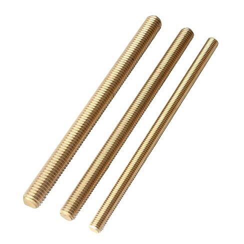 1~10pcs M2.5 M3 M4 M5 M6 M8 Brass Tooth Bar Screw Rod Full Thread Threaded(M2X250 2PCS) in Saudi Arabia