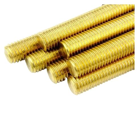 1~10pcs M2.5 M3 M4 M5 M6 M8 Brass Tooth Bar Screw Rod Full Thread Threaded(M2X250 2PCS) in Saudi Arabia