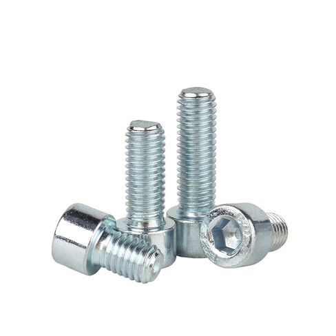 8. Grade White Zinc Plated Hexagon Hex Socket Cup Cap Bolts Full Half Thread Screws M3 M4 M5 M6 M8 M10(M8x90half 5pcs) in Saudi Arabia