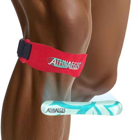 Leather Knee Pain Relief & Patella Stabilizer Knee Strap Brace Support Liquid Silicone Pad for Hiking, Soccer, Basketball, Running, Jumpers Knee, Tennis, Tendonitis, Men Women 2 Packs Brown in Saudi Arabia