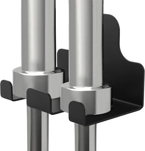 Barbell Wall Holder, Garage Gym Bar Wall Rack, Vertical Barbell Mount Rack, Space Saving Commercial or Home Gym Accessory,Holds Under 30mm Bar Size in Kuwait