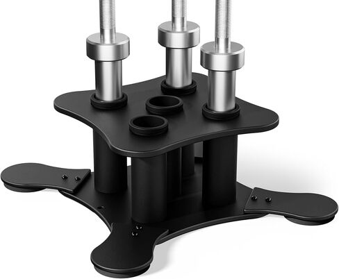 5-Slot Vertical Barbell Holder for 2-Inch Olympic Bars – Bar Storage Rack for Barbells, Curl Bars, Triceps & Hex Bars in Kuwait