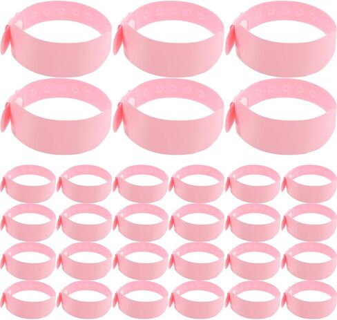 FRCOLOR 100pcs Newborn Id Bracelets Disposable PVC Hospital Wristbands for Infant Identification, Wristbands Waterproof Writable Baby ID Bands for Boys and Girls in Saudi Arabia