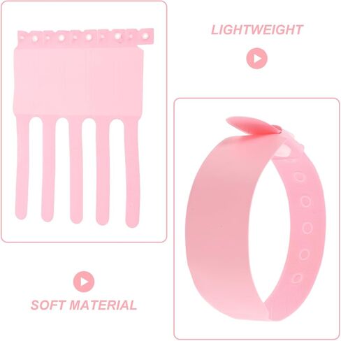 FRCOLOR 100pcs Newborn Id Bracelets Disposable PVC Hospital Wristbands for Infant Identification, Wristbands Waterproof Writable Baby ID Bands for Boys and Girls in Saudi Arabia
