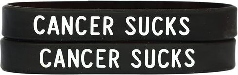 Cancer Sucks Wristband Set (from 2 to 100 Bands) in Saudi Arabia