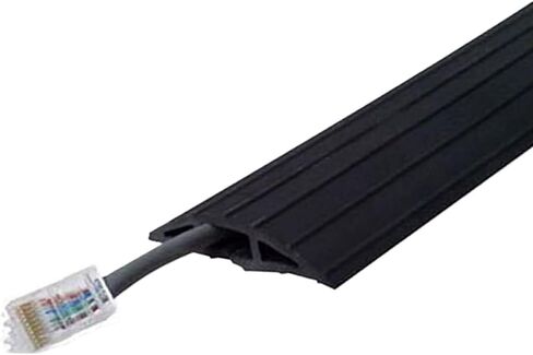 Floor Cable Cover,1m,Soft Rubber Insulated,Workshop, Warehouse,Or Outdoor Environment, in Saudi Arabia