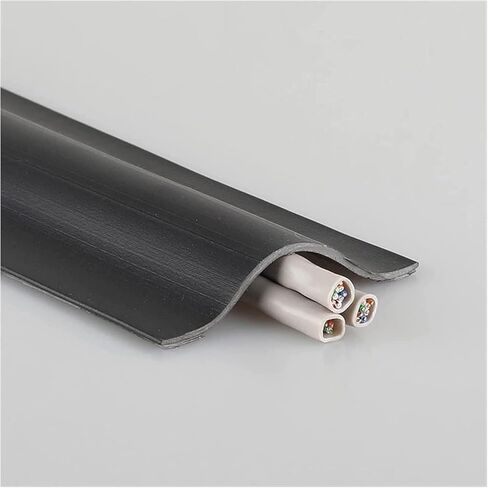 Floor Cable Cover,3 Meter Self-Adhesive Duct Flat Protection,Wire,Cables,Prevents Trip Hazards, in Saudi Arabia