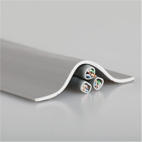 Floor Cable Cover,3 Meter Self-Adhesive Duct Flat Protection,Wire,Cables,Prevents Trip Hazards, in Saudi Arabia