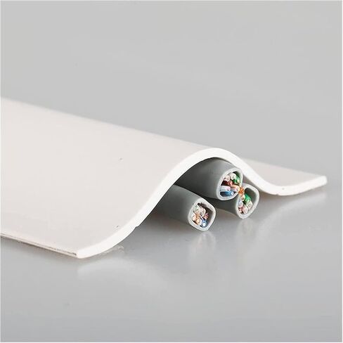 Floor Cable Cover,3 Meter Self-Adhesive Duct Flat Protection,Wire,Cables,Prevents Trip Hazards, in Saudi Arabia
