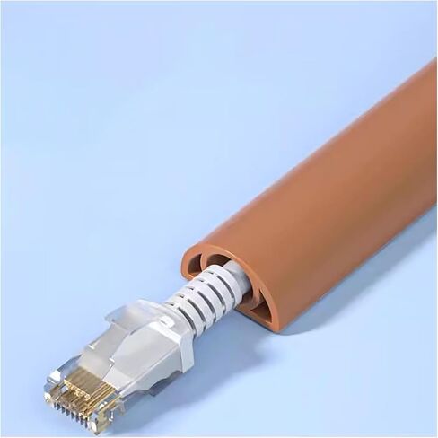 Floor Cable Cover,PVC Hider,Brown Self Adhesive Wires Protector 1m 2m 3m 4m 5m 20m 30m,Size 1M, in Saudi Arabia