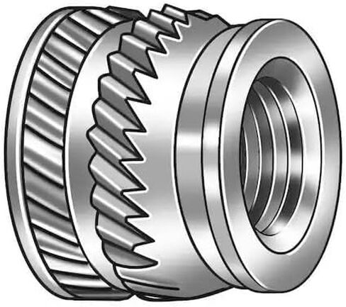 Ultrasonic Insert, M6-1.00, 19/64 in L, 0.375 in Insert Dia., 0.354 in Tapered in Saudi Arabia