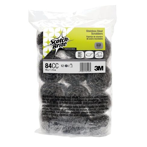 Scotch-Brite Stainless Steel Scrubber 84CC, 1.75 Oz in Saudi Arabia