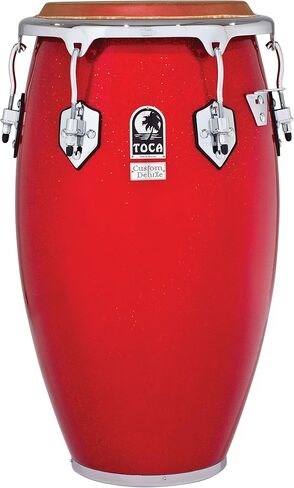 Toca 4612-1/2FR Custom Deluxe Fiberglass Tumba - Red Sparkle in Saudi Arabia