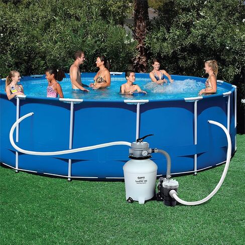 GAME SandPRO 50D Series, Complete 0.5HP Replacement Pool Sand Filter Unit, Designed for Intex & Bestway Pools, High-Performance Above-Ground Pool Vacuum, Energy Efficient, Easy to Operate in Saudi Arabia