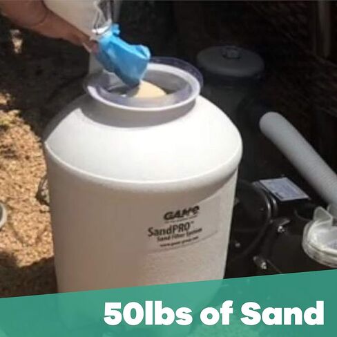 GAME SandPRO 50D Series, Complete 0.5HP Replacement Pool Sand Filter Unit, Designed for Intex & Bestway Pools, High-Performance Above-Ground Pool Vacuum, Energy Efficient, Easy to Operate in Saudi Arabia