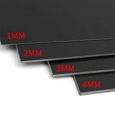 Fibreglass Plate Sheet, FR4 Glass Fiber Sheet Panel Glassfibre Board Plate Fiber Sheets Home Epoxy Fiberglass Glass Craft Supplies, Available in 1mm, 2mm, 3mm, 4mm(Size:2MM) in Kuwait