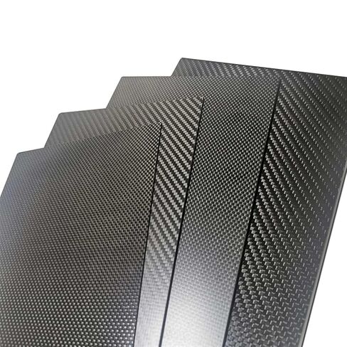 1pcs 165X300MM 3K Carbon Fiber Board Panel Thickness 0.25mm to 5mm Carbon Fiber Sheet(0.25mm Twill Glossy) in Saudi Arabia