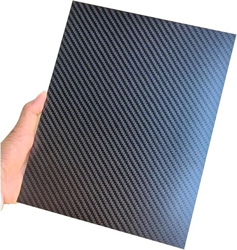 3K Carbon Fiber Plate Panel Sheet 1PCS 200x300mm Carbon Fiber Board Plate Panel Sheets High Composite Hardness Material 0.5mm 1mm 2mm 3mm 4mm 5mm Thickness(1.0mm Twill Glossy) in Saudi Arabia