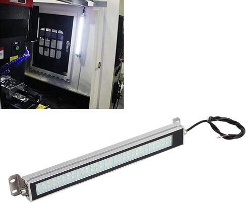 LED Work Lights, 12W 24V IP67 White Source Explosion Proof Machine Tube Industrial Lamp for CNC Machine Tools Product Inspection in Saudi Arabia
