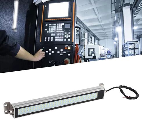 LED Work Lights, 12W 24V IP67 White Source Explosion Proof Machine Tube Industrial Lamp for CNC Machine Tools Product Inspection in Saudi Arabia