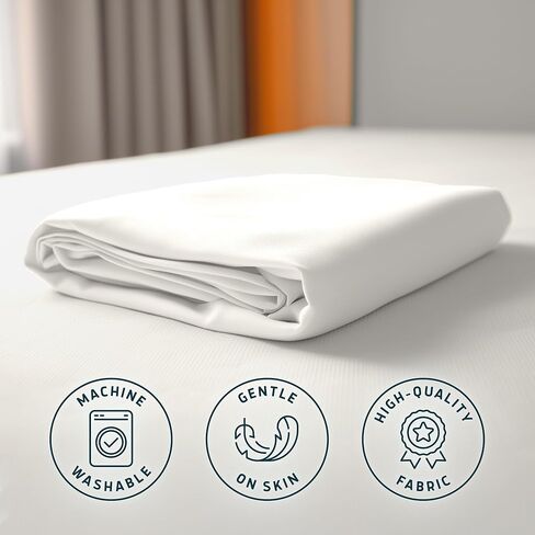 Lunderg False Alarm Bed Sheet - Compatible with Lunderg Early-Alert & Basic Bed Alarms for Elderly Sensor Pads - Reduce False Alerts & Prevents Sensor Pad Movement - Easy to Use & Soft Fabric in Kuwait