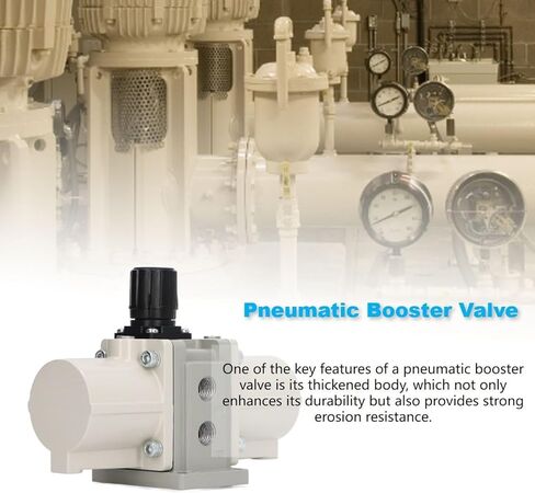 Pneumatic Booster Pump, 2 Times Pressure Pneumatic Booster Pump, Less Heat Pneumatic Booster, Type for Industrial Use in Kuwait