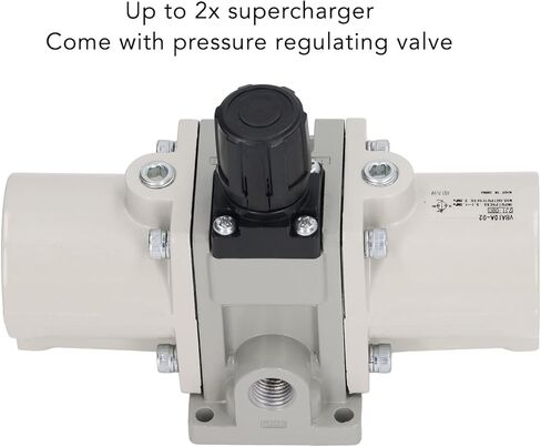 Pneumatic Booster Pump, 2 Times Pressure Pneumatic Booster Pump, Less Heat Pneumatic Booster, Type for Industrial Use in Kuwait