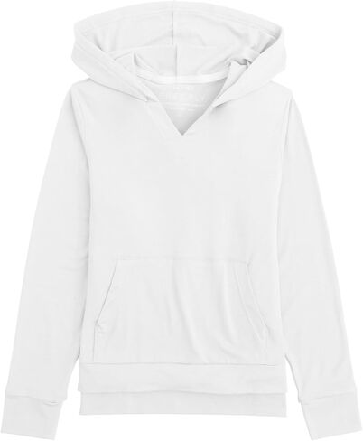 Free Fly Girls' Shade Hoodie - UPF 50+ Sun Protection Kids Hoodies, Bamboo Viscose Ultra Soft Stretch Hoodies for Girls in Saudi Arabia