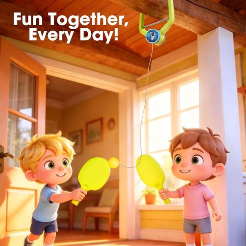 3 Set Door Ping Pong Game Over The Door, Adjustable Door Jam Pingpong Starter Kit Doorway Game Pingpong Portable Hanging Table Tennis Trainer in Kuwait