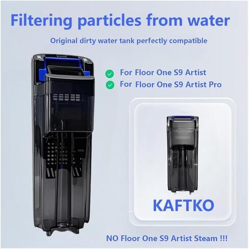 Original Wet And Dry Vacuum Cleaner Dirty Water Tank Replacement Compatible With Tineco Floor One S9 Artist/Floor One S9 Artist Pro in Kuwait