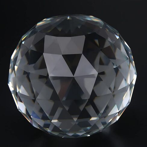 60mm, Clear Cut Crystal Glass Ball for Home Hotel Decor Hardware Fittings, Great Lover or Friends, for Home, Restaurant, Hotel, Use As Water Tap, Door Handle (80MM/3.15in) in Saudi Arabia