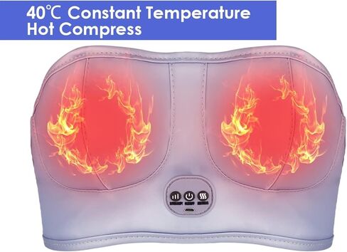 3-in-1 Heating & Vibration Massage Bra, Chest Massager Breast Enhancement Instrument Massage Device,Wireless USB Rechargeable, for Women Chest Shaping, Postpartum Recovery in Saudi Arabia