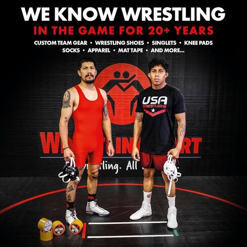 Rising Star Wrestling Singlet-Navy-Red-S in Saudi Arabia