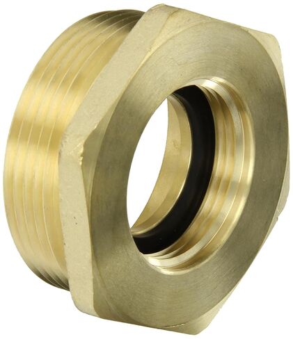 Dixon Valve FM15F25F Brass Fire Equipment, Hex Nipple, 1-1/2" NST (NH) Female x 2-1/2" NST (NH) Male in Saudi Arabia