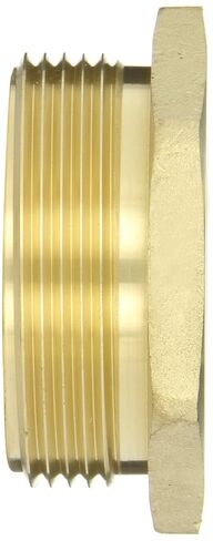 Dixon Valve FM15F25F Brass Fire Equipment, Hex Nipple, 1-1/2" NST (NH) Female x 2-1/2" NST (NH) Male in Saudi Arabia