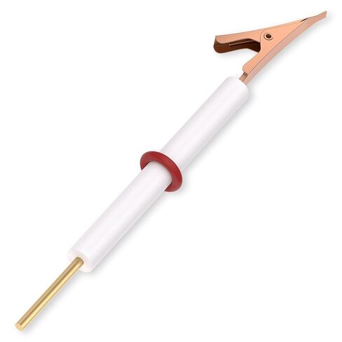 Labasics Multi-Purpose Electrode Holder, Copper Alligator Clamp Design, Compatible with Electrochemical Cells of 100 ml and Larger, Ideal for Laboratory Experiment in Saudi Arabia