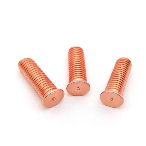 Welding Studs, 5/50pc M3-M8 Carbon Steel Copper Plated Stud Weld Spot Welding(X8mm,M6 10pcs) in Saudi Arabia