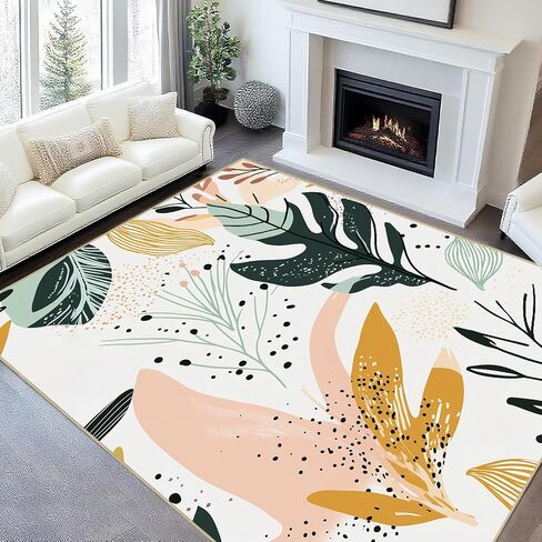 Area Rug 2'x3' Minimalist Triangle Geometry Modern Abstract Aesthetic Contemporary Rugs Machine Washable Soft Plush Rug Geometry Carpet Texture for Living Room Bedroom Dining Room Home Office Indoor in Saudi Arabia