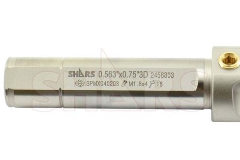 Shars 0.563 "مثقاب قابل للفهرسة 3xD SPMX 040203 أدخل المبرد من خلال 404-8502 جديد!( in Saudi Arabia
