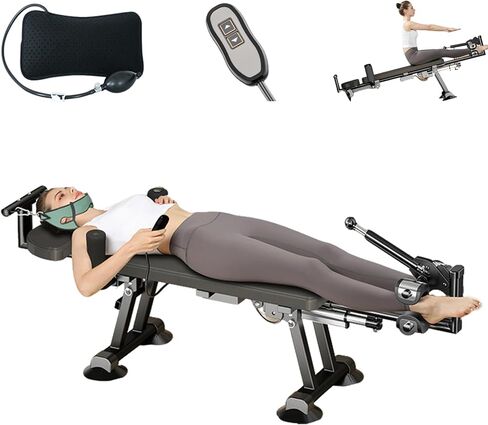 طاولة انعكاس بديلة، آلة تمدد الجسم بالكامل، طاولات انعكاس كهربائية لآلام الظهر، سعة 440 رطل in Kuwait