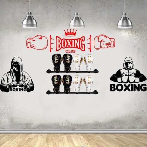 Boxing Wall Mount Storage Rack，boxing Gloves Dryer，2-Pcs Set,for Gym Home Training Room Shopping Center in Saudi Arabia